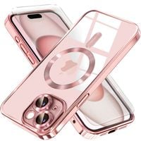 ETUI CASE DO IPHONE 15 DO MAGSAFE OCHRONA APARATU + SZKŁO HARTOWANE 9H