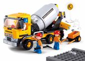 KLOCKI SLUBAN Pojazd BUDOWLANY Betoniarka 248 el. kompatybilne z LEG COB