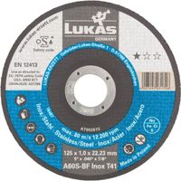TARCZA PŁASKA T1A 125*1.0*22 A60S-BF INOX PREMIUMFLEX - T1A 125*1 IR