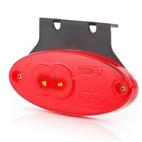Lampa LED pozycyjna tylna owalna czerwona (310Z)
