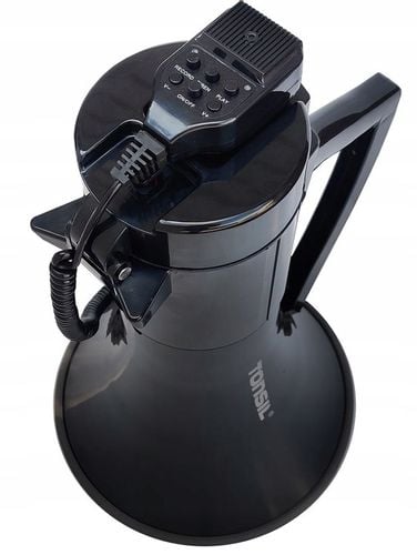 Megafon Tonsil TE 30/20 - Nagrywanie Syrena REC Wersja AKU z Akumulatorem na Arena.pl