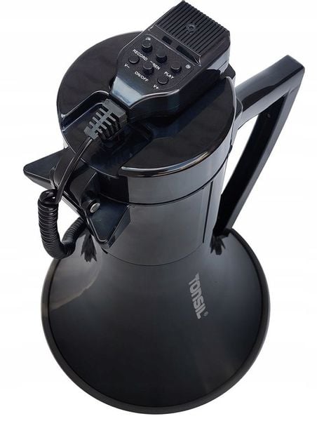 Megafon Tonsil TE 30/20 - Nagrywanie Syrena REC Wersja AKU z Akumulatorem zdjęcie 10