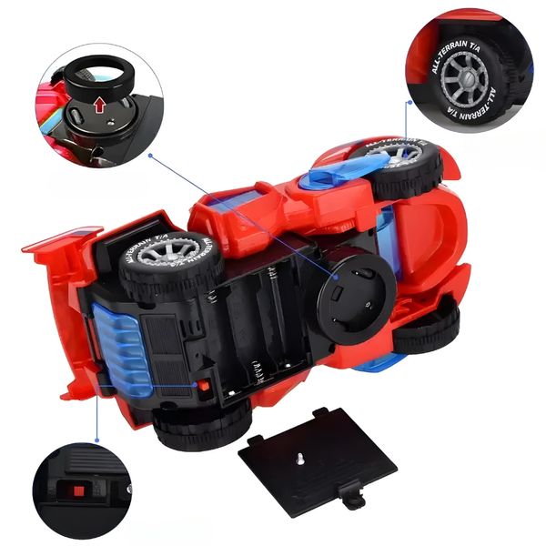 Transformujący dinozaur auto zdjęcie 7