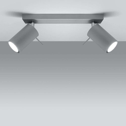 LAMPA sufitowa SL.0450 metalowa OPRAWA listwa SPOT ścienne tuby szare na Arena.pl