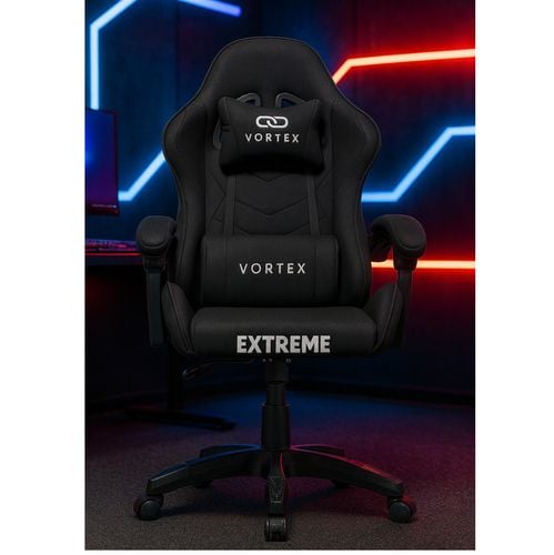 fotel gamingowy extreme vortex black/black na Arena.pl