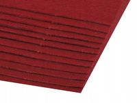 Filc 2 mm 20 x 30 jasne bordo 2szt.
