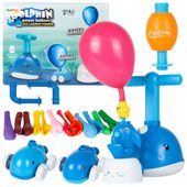 Wyrzutnia Balonowa AERODYNAMICZNY SAMOCHÓD +Pompka Delfin