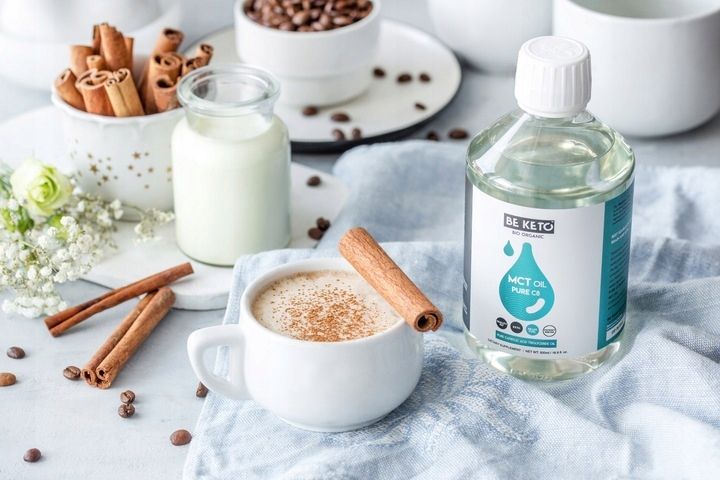 BeKeto Olej MCT 100% C8 Czysty Kwas Kaprylowy KETONY 1000ml Źródło Energii zdjęcie 5