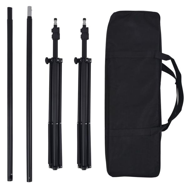 Zestaw studyjny z lampami, tłami i blendami zdjęcie 11