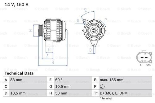 Alternator BOSCH 0 986 047 560 na Arena.pl