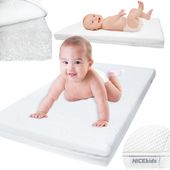 materac nicekids 120x60 4d oddychający premium materac do łóżeczka 120x60