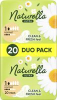 NATURELLA ULTRA PODPASKI HIGIENICZNE ZE SKRZYDEŁKAMI NORMAL 20 SZT