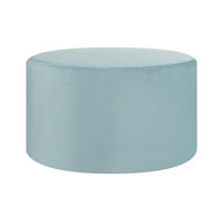 Puf okrągły ø 61 cm zielony MILLEN