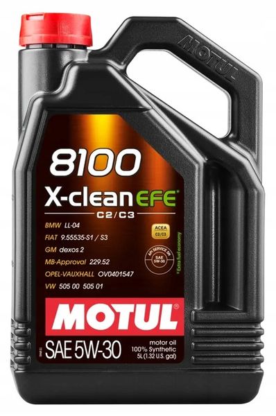 MOTUL 8100 X-CLEAN EFE C2/C3 5W30 - 5L zdjęcie 1