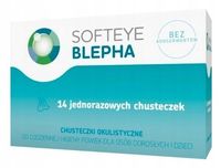 Softeye Blepha chusteczki okulistyczne 14 sztuk