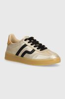 Gant sneakersy skórzane Cuzima kolor złoty