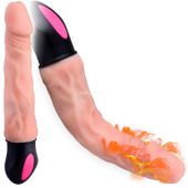 Wibrator Z Kręgosłupem I Funkcją Grzana Do 42Stopni C