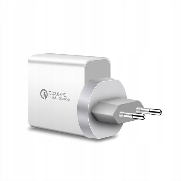 SZYBKA ŁADOWARKA TYP C Quick Charge 3.0 + USB A zdjęcie 7