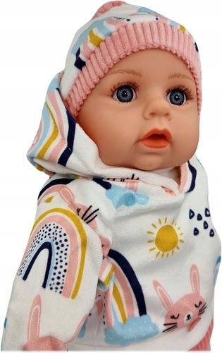 LALKA BOBAS MÓWI I ŚPIEWA POLSKI 45CM+SMOCZEK_38 na Arena.pl