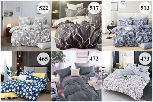 POŚCIEL 200x220 KOMPLET DWUSTRONNA Z PRZEŚCIERADŁEM MIŁA DUŻO WZORÓW # na Arena.pl