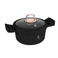 garnek tytanowy 20cm berlinger haus bh-1456 black rose