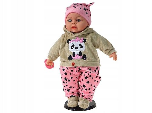 LALKA BOBAS 45cm MÓWI I ŚPIEWA, SMOCZEK na Arena.pl