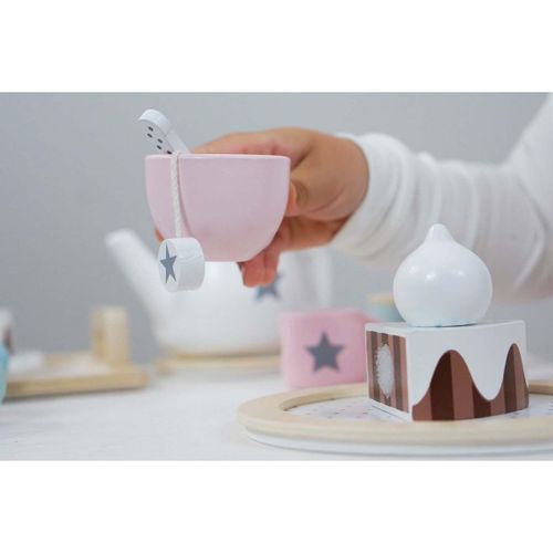 ZABAWKOWY DREWNIANY SERWIS DO HERBATY na Arena.pl