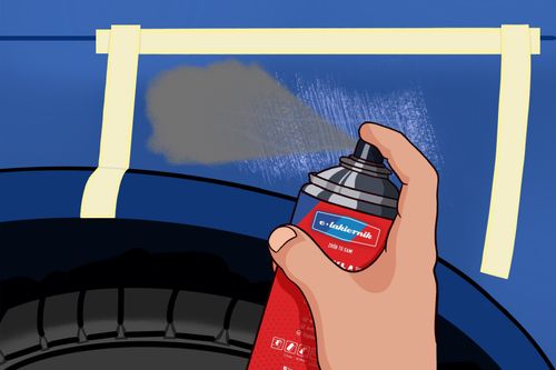 lakier samochodowy spray vw volkswagen lb8r / b8r  black oak brown 400ml na Arena.pl