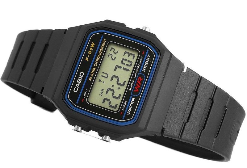 Zegarek Męski CASIO F-91W-1DG zdjęcie 4