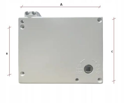 ZWIJACZ KORBOWY NA LINKĘ Z KORBĄ SELVE + LINKA 7MB BIAŁY do rolet zewn na Arena.pl