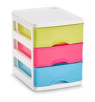 PF Plastový organizér 3 patrový 17x17x13.5cm