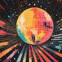 Plakat 100x100cm Disco Gra!