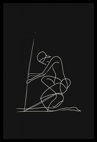 Plakat 30x45cm Linia zdjęcie 2