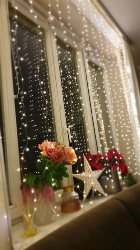 LAMPKI KURTYNA druciki mikro LED 8 FUNKCJI WEW/ZEW na Arena.pl