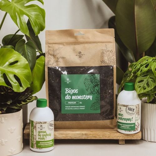 Ziemia do monstery 5l PREMIUM | Plant lover | Bigos z certyfikatem na Arena.pl
