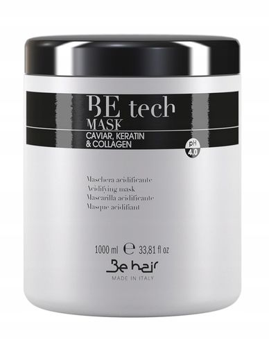 BE HAIR BE TECH Maska Zakwaszająca Do Włosów Acidifying Mask z KERATYNA 1L na Arena.pl