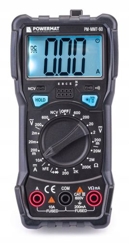 Multimetr CYFROWY Elektryczny Miernik Prądu LCD PM-MMT-60 PM1044 na Arena.pl