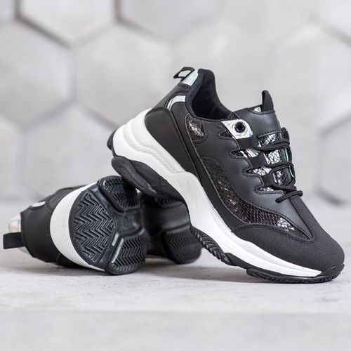 Sneakersy Na Platformie Snake Print r.40 na Arena.pl