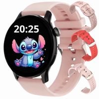 SMARTWATCH DLA DZIEWCZYNKI ZEGAREK ELEKTRONICZNY AMOLED FUNKCJE NA PREZENT