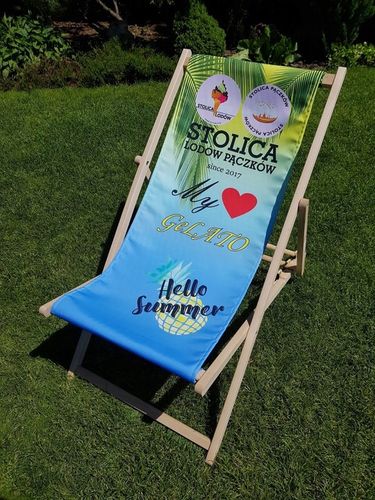 Leżak Leżaki z Nadrukiem Nadruk +Projekt REKLAMA na Arena.pl