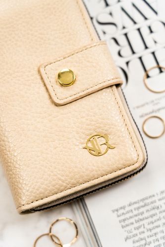 pionowy portfel damski ze skóry ekologicznej - rovicky na Arena.pl