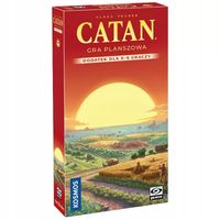 Gra planszowa Catan: Dodatek dla 5/6 graczy - nowe wydanie Galakta