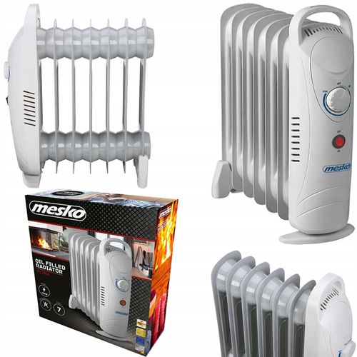 grzejnik olejowy (7 żeberek) 800w mesko ms 7804 na Arena.pl