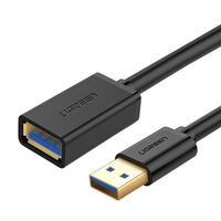 Kabel USB UGREEN 10368B 3.0 1m Czarny Szybkie Ładowanie DO Telefonu