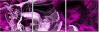90 80CM OBRAZ T3 ELEM WARIACJE FIOLETEM DRUK ŚCIENNY