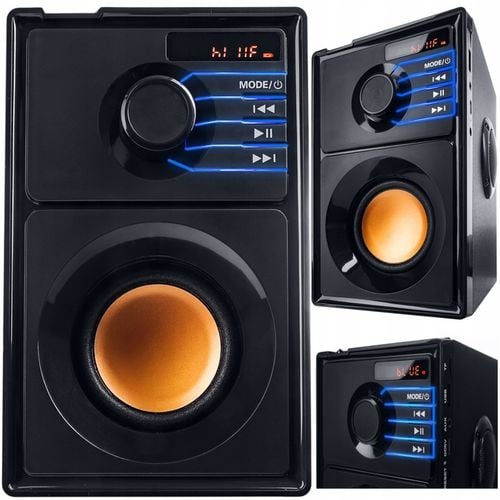 GŁOŚNIK BEZPRZEWODOWY BLUETOOTH BOOMBOX KOLUMNA PRZENOŚNY 800W KOLUMNA na Arena.pl