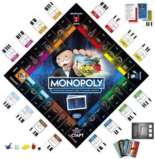 Gra Monopoly Super Electronic Banking Polska Wersja Hasbro E8978 zdjęcie 11