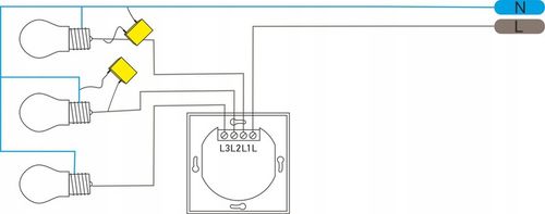 WŁĄCZNIK ŚWIATŁA SZKLANY DOTYKOWY POJEDYNCZY CZARNY WIFI TUYA LED SZKŁO na Arena.pl