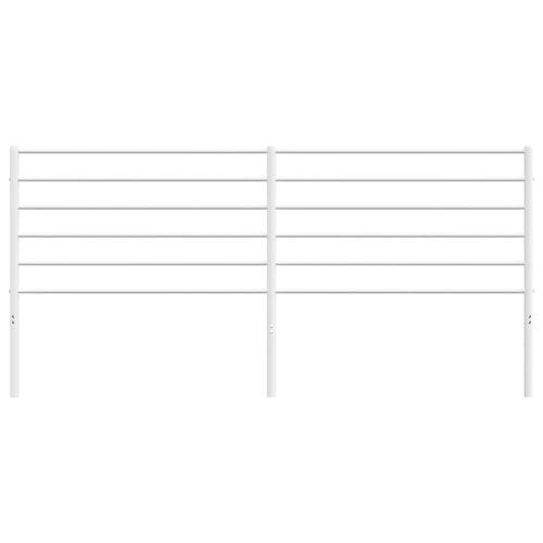 Metalowe wezgłowie, białe, 180 cm na Arena.pl