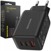 Spacecase Usb Charger 65W Gan Sc008B Black